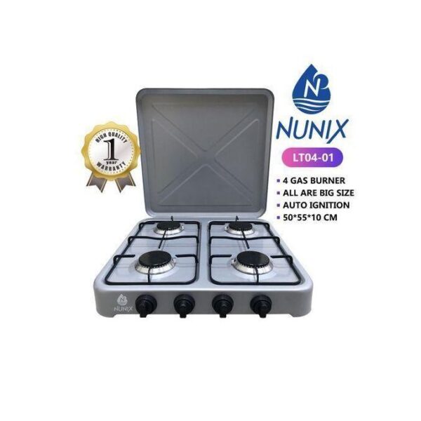 Nunix cooker All Gas 4 Burner Table Top