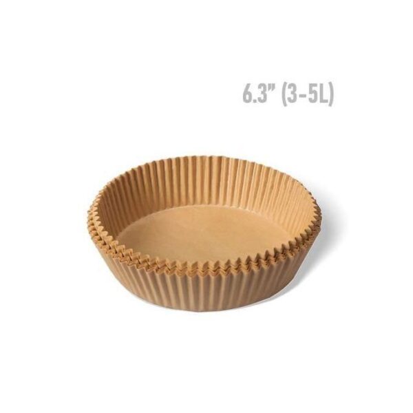 25Pcs Air Fryer Disposable Paper Liners, Round