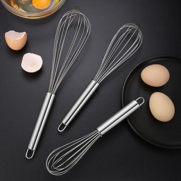 Stainless Steel Kitchen Balloon Whisk - Image 2