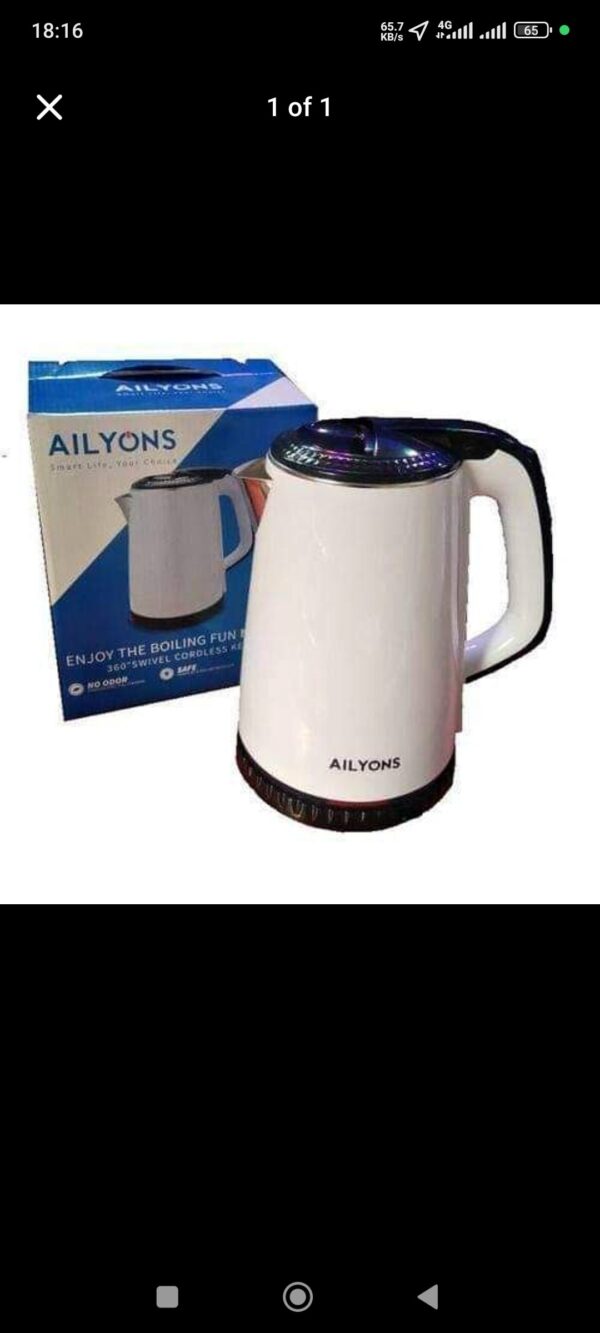 Ailyons Electric Kettle Insulated - Image 2