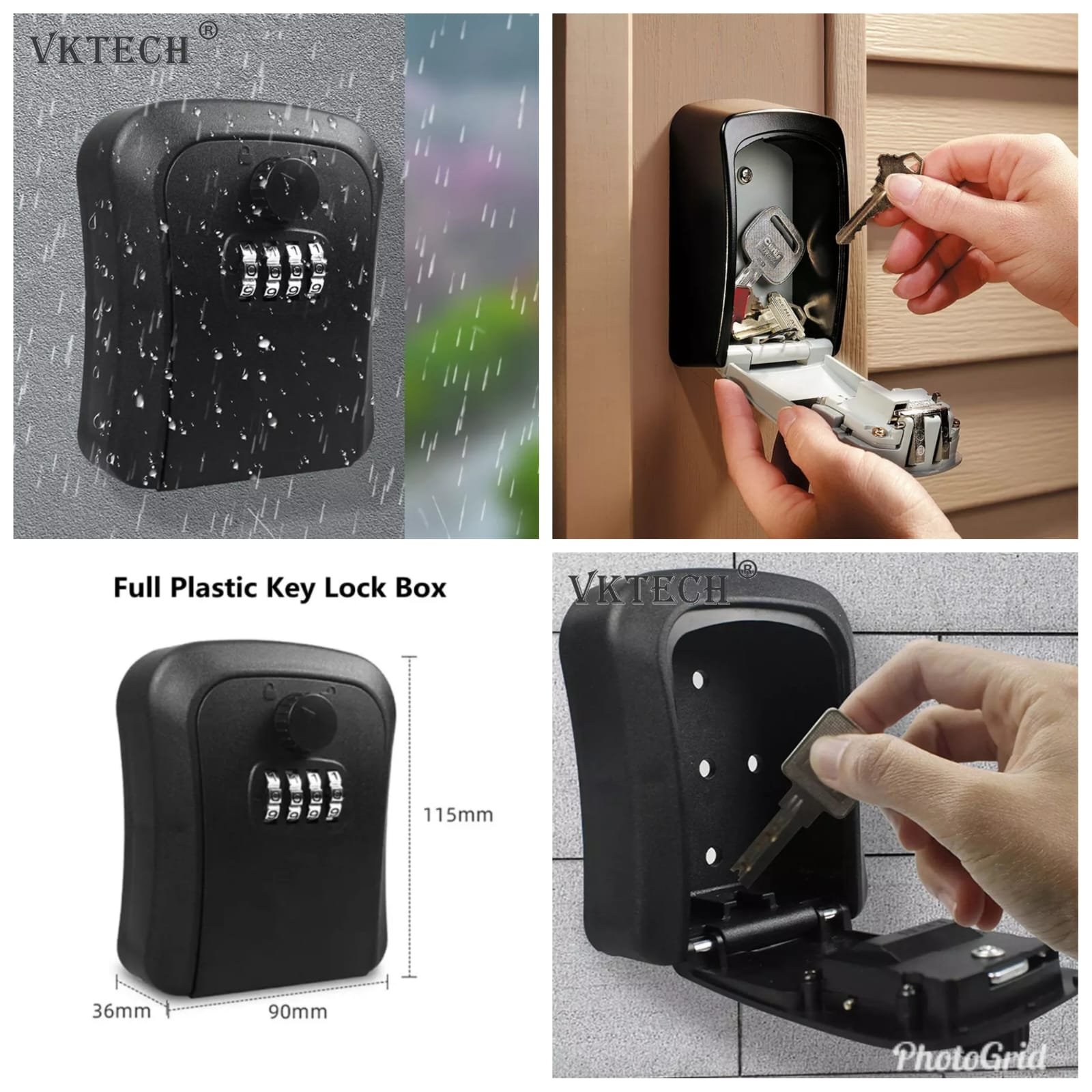 Weatherproof Password key safe