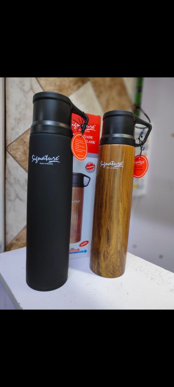 Signature unbreakable vacuum flask