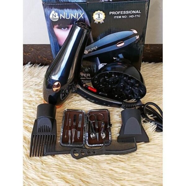 Nunix Blowdry hair browdry 2400watts with accessories - Image 2