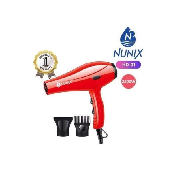 Nunix HD-01 Hair Blowdry / Straightener