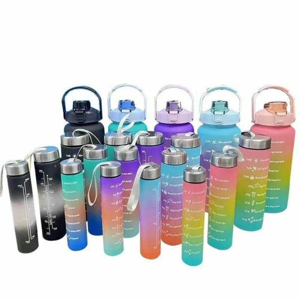 4 in 1 motivational water bottles