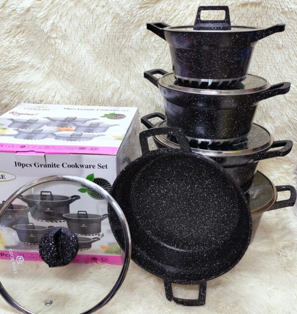 Bosch 10pcs Germany Nonstick Granite Cookware sets - Image 2
