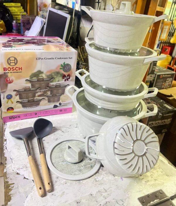 13 pc Bosch  Nonstick Cookware set - Image 3