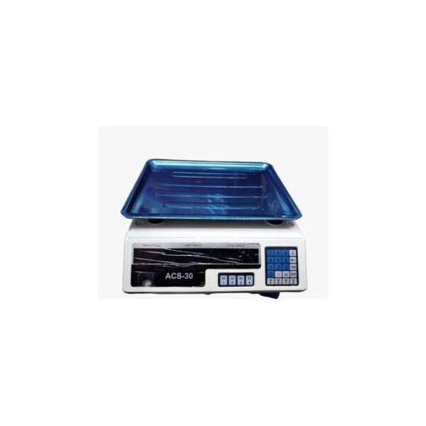 ACS Commercial 30kg Electronic Price Computing Digital Weighing Scale (without arm)
