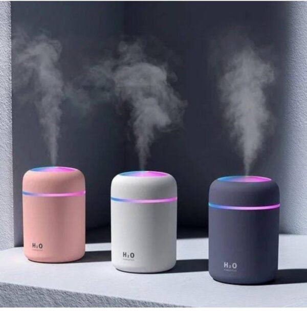 Ultrasonic Air Humidifier With Romantic Light 