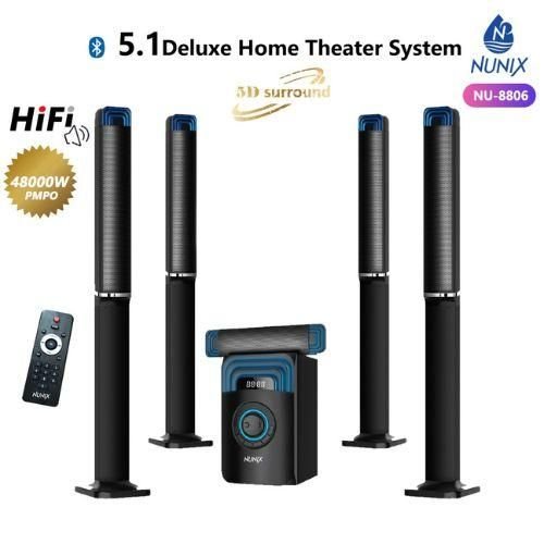 Nunix 5.1 Deluxe Home Theatre System