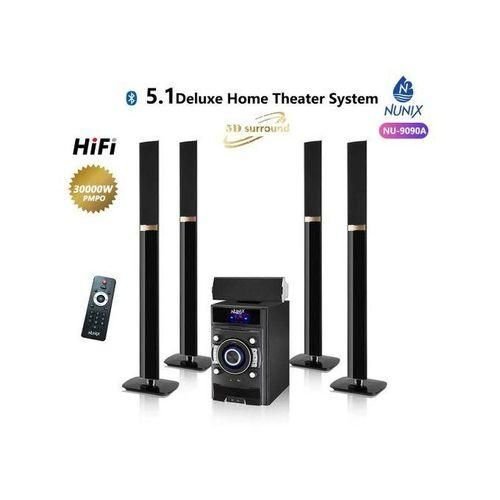 Nunix 9090A 5.1 Woofer/mini Home Theatre Speaker System (1YR WRTY)