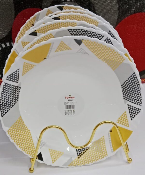 6pcs Signature dinner plates