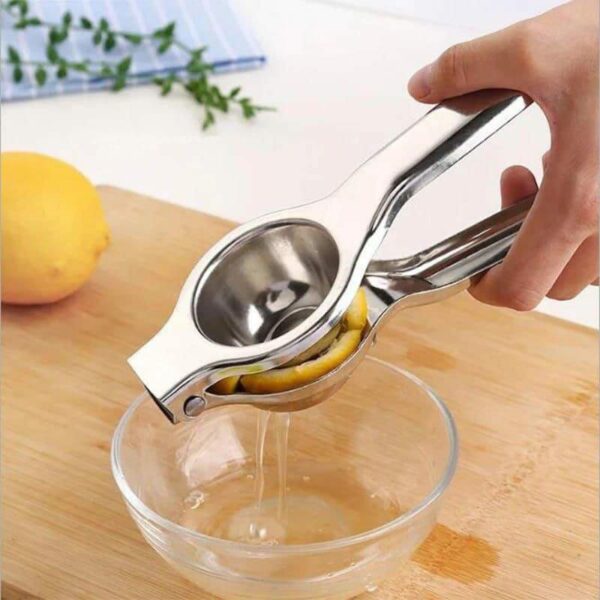 Heavy Duty Lemon Squeezer Stainless Steel - Image 3