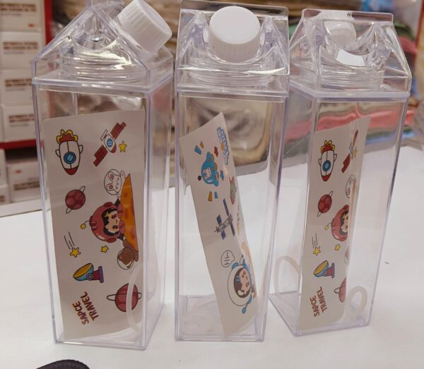 Acrylic fridge bottle with tight duo lid - Image 3
