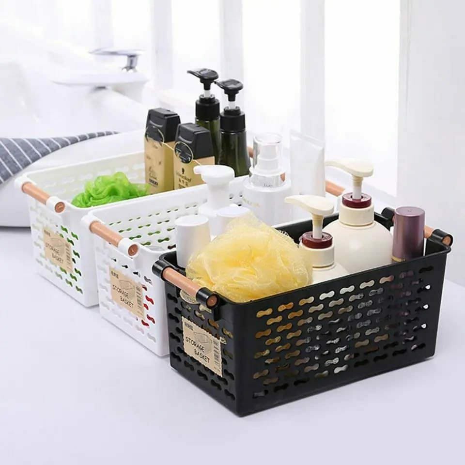 Multipurpose Storage Basket Shelf Basket Organizer for Pantries Kitchens ,Fridge ,Cabinets Bedrooms - Image 2