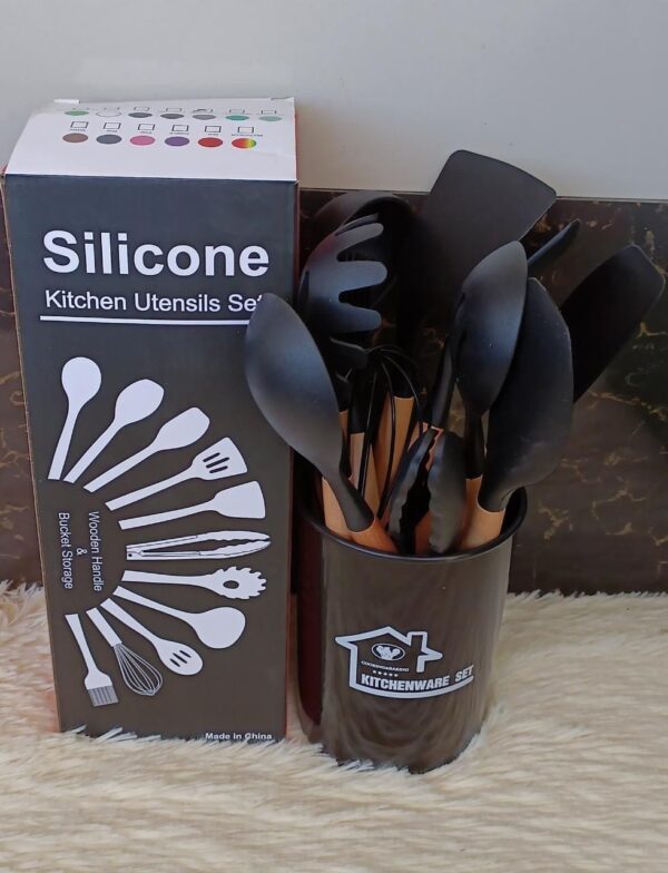 12 pcs Silicone Spoon Sets - Image 2