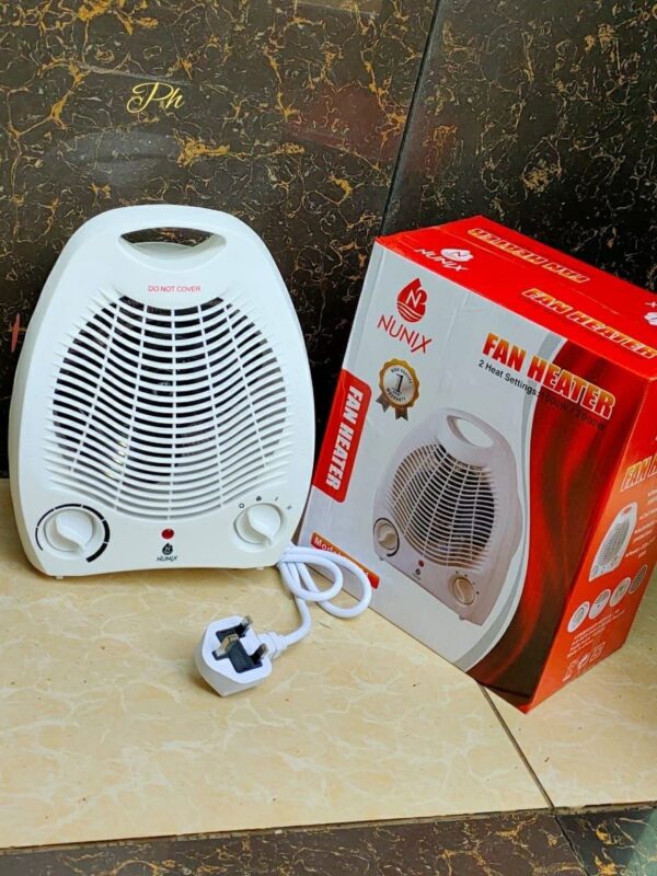 Nunix Portable Electric Room Heater with Room Heater With A Fan With Automatic Temperature Control