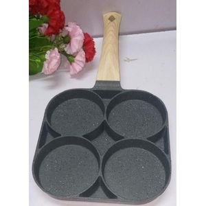 Heavy Granite Non-stick 4 Slot Pancake/egg Pan. - Image 2