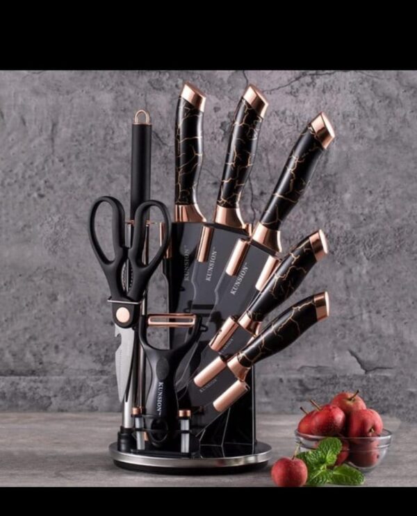 Marble High Quality Knife Set - Image 3