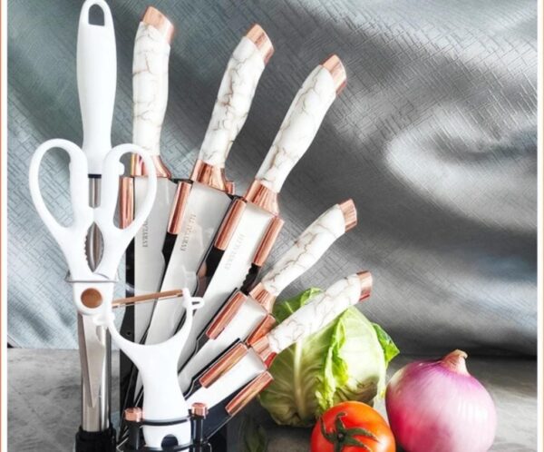Marble High Quality Knife Set - Image 2