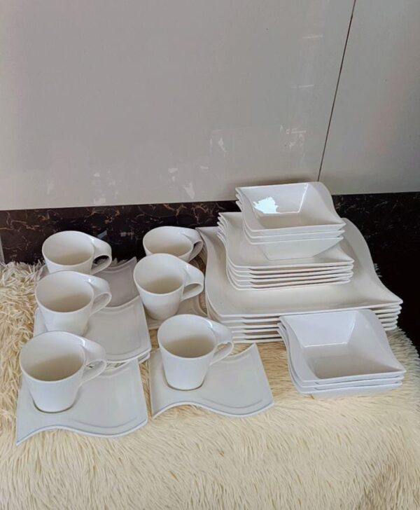 30 pcs wavy Dinner Set