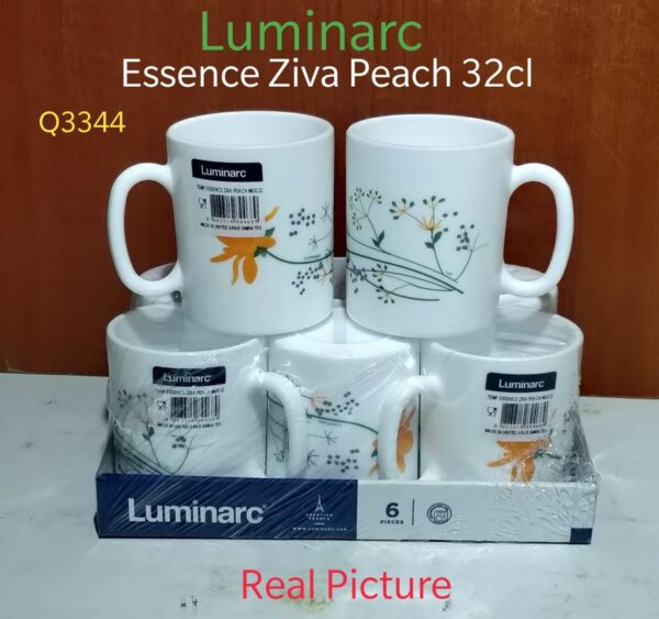 6pcs Luminarc Mugs