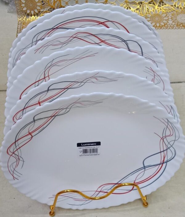 6pcs Luminarc dinner plates