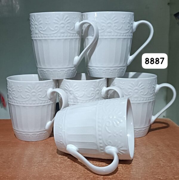 6pcs ceramic cups