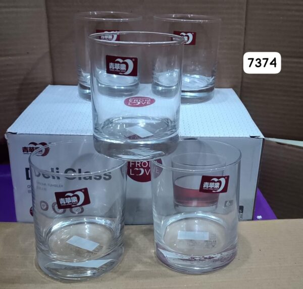 6 pieces whiskey glasses