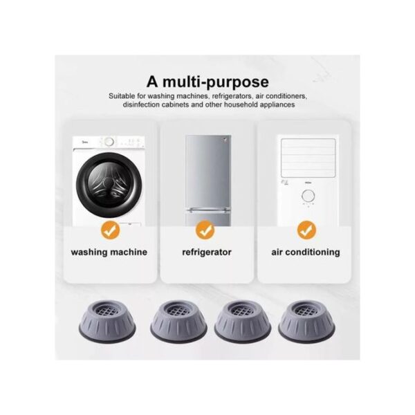 Washing Machine Anti-vibration  Pads cone shape - Image 2