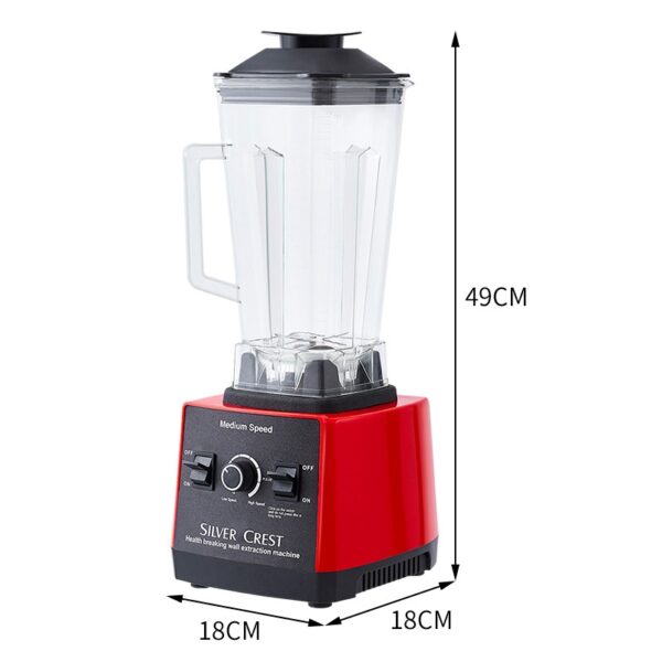Silver Crest Heavy Duty Blender 2 in 1 - Image 2