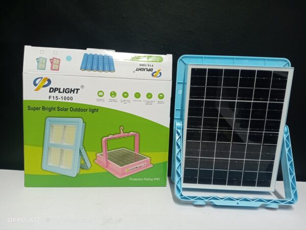 100 watts Solar Rechargeable  floodlight - Image 2