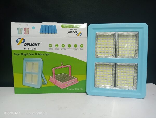 100 watts Solar Rechargeable  floodlight